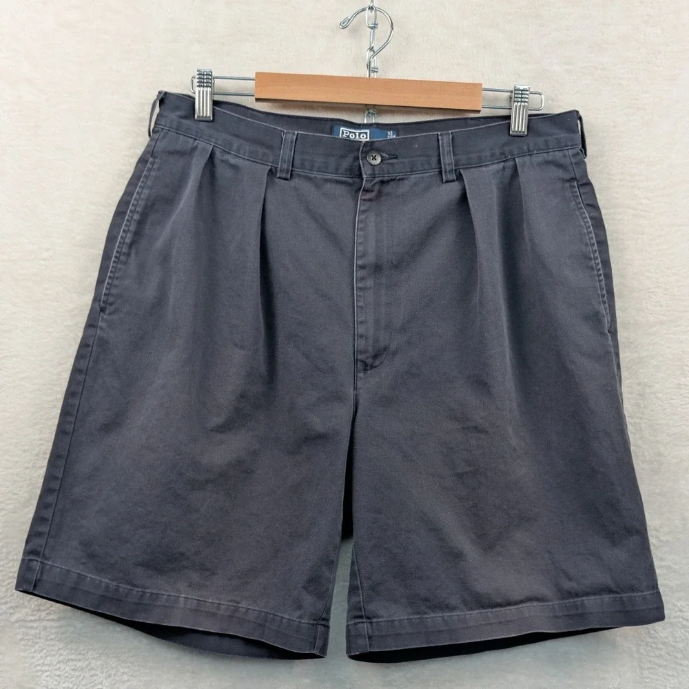 VTG Polo Ralph Lauren Shorts Men's 36 Gray 9